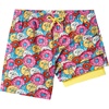 image:imageSILKWORLD Boys Swim Trunks with Compression Liner Bathing Suit Quick Dry Swim Shorts Kids Swimsuits 516 YearsDonut